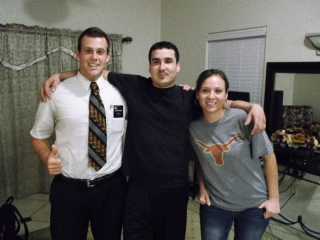 Saying goodbye to Jacky and Mauricio.. it was pretty sad!