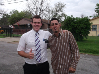 With the hermano I met in Denver Harbor on exchanges!