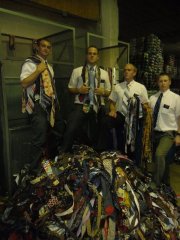 Elders backman, shepherd, Jensen, and me at the MT OF TIES!!!