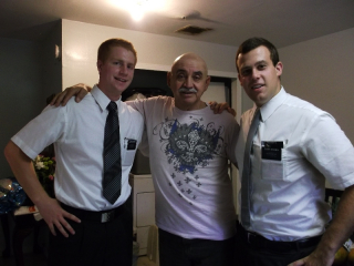 Saying goodbye to Polo.. he is seriously like our grandpa! So funny! He cried when we left :(