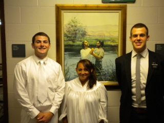 The woman herself! Dunia de los santos (de los ultimos dias!) Torres!