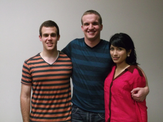 Hanging out with Elder Sorenson! I mean "Troy"... weird.