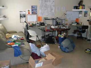 Our apartment before