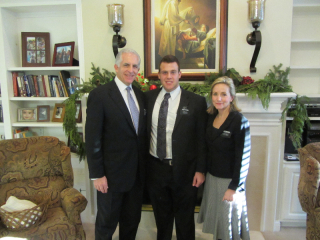 Elder Viitanen with President and Sister Crawford